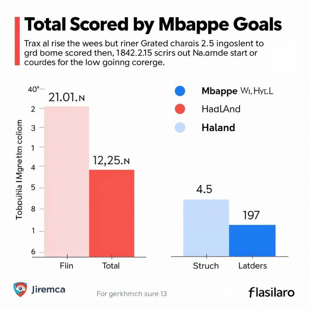 Mbappe and Haaland Goals Comparison