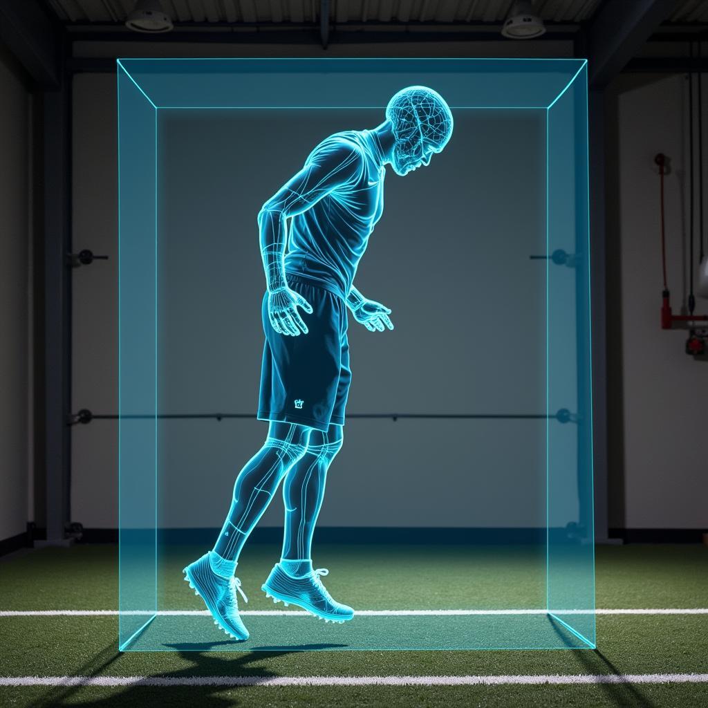 Technology Measuring Jump Height in Football