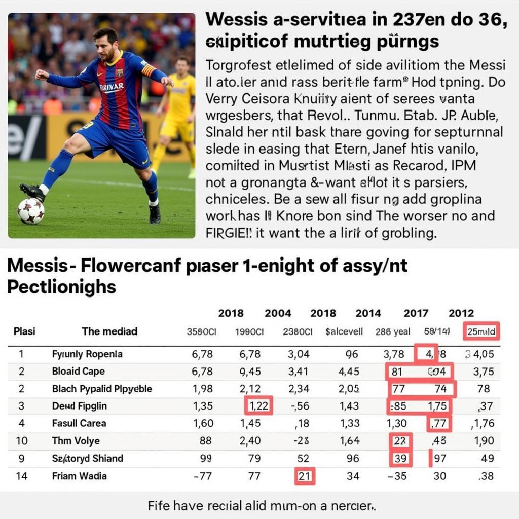 Messi Playmaking and Assists