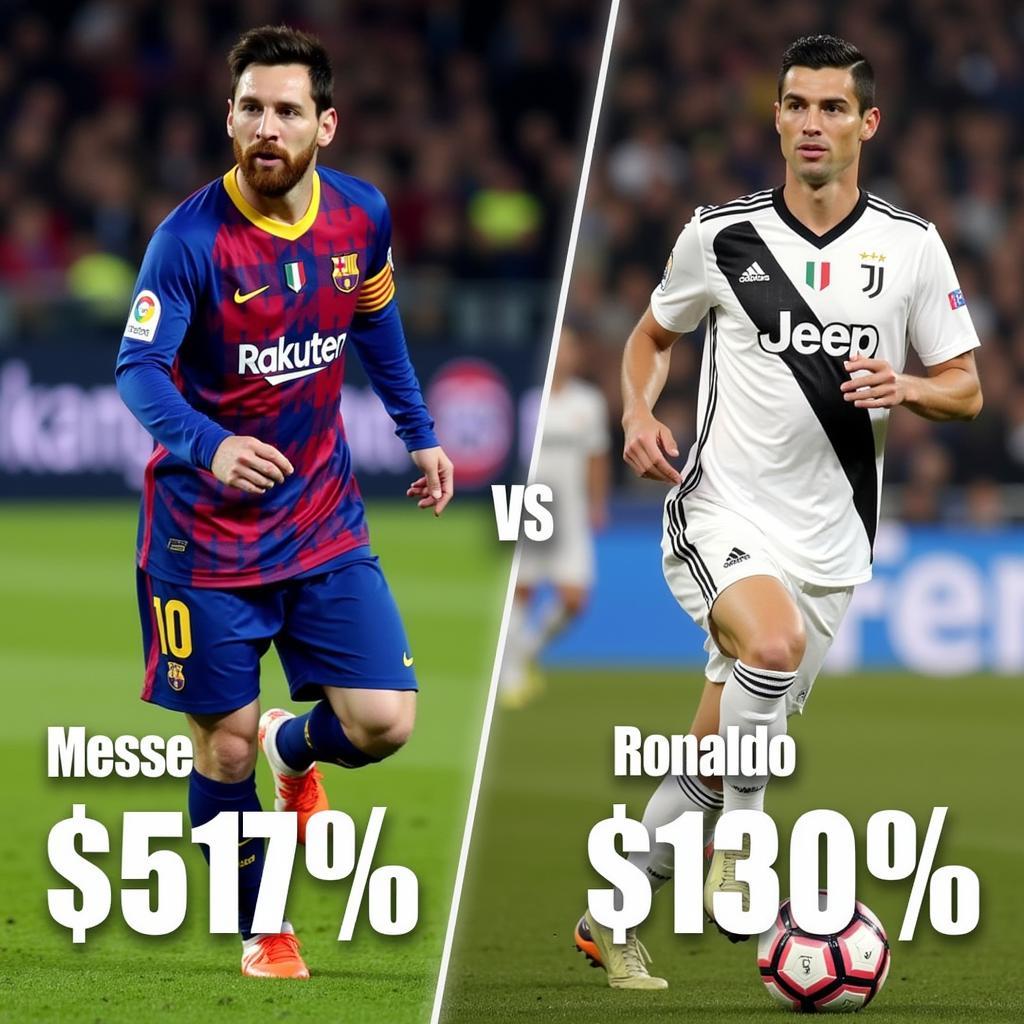 Messi and Ronaldo Dominate 2019 Salary Charts