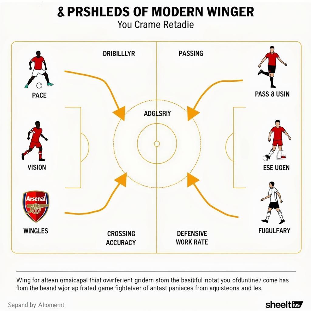 Modern Arsenal Winger Attributes