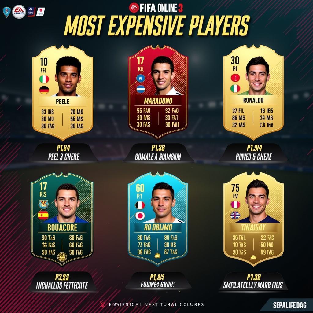 Most Expensive Players FIFA Online 3