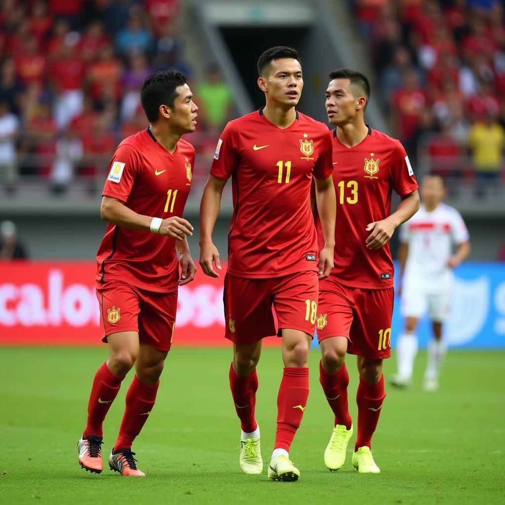 Nam Dinh FC Players in the National Team