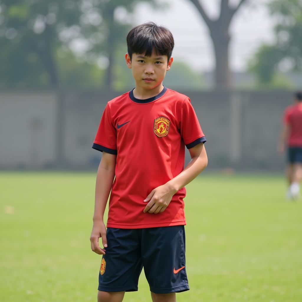 Nguyen Quang Hai's early years in Hanoi football clubs