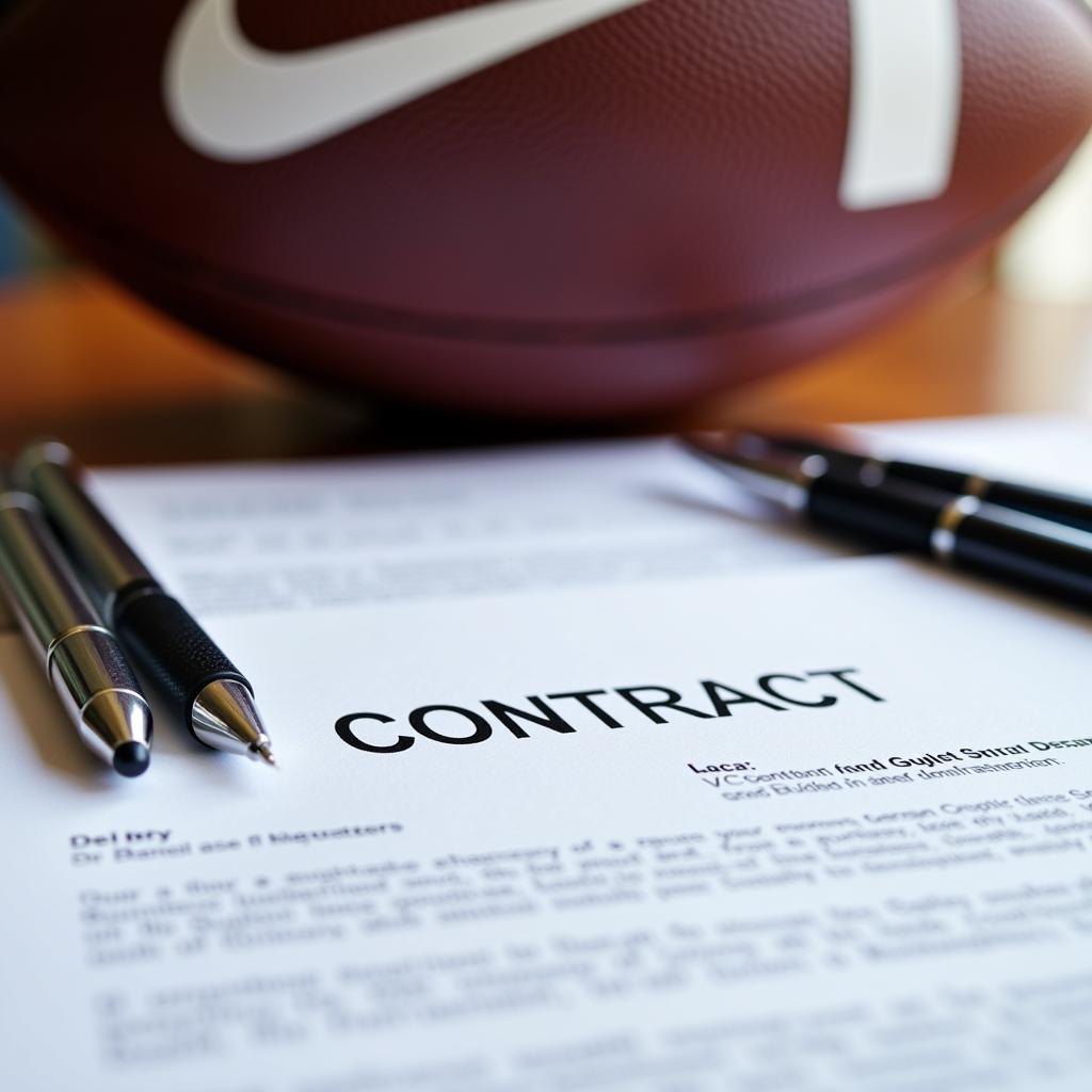 Nike Football Contract Negotiations