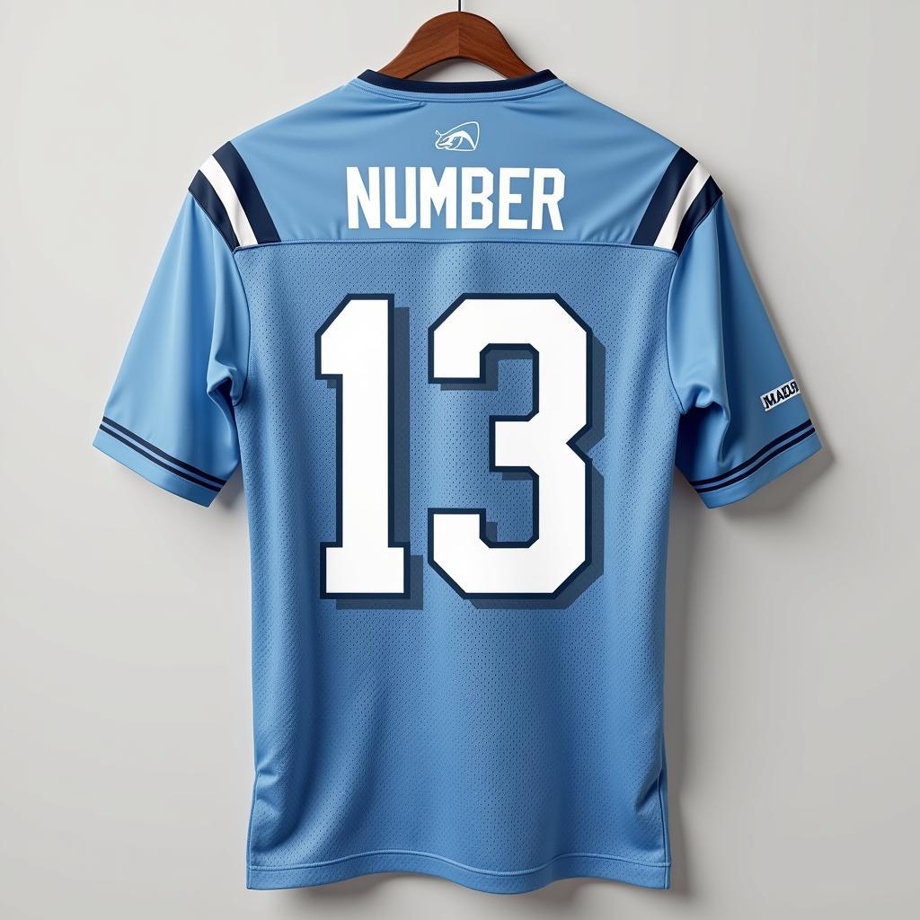 Number 13 Football Jersey