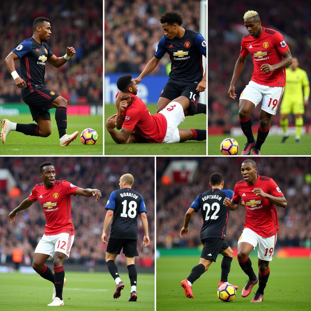 Paul Pogba Dynamic Action Shots