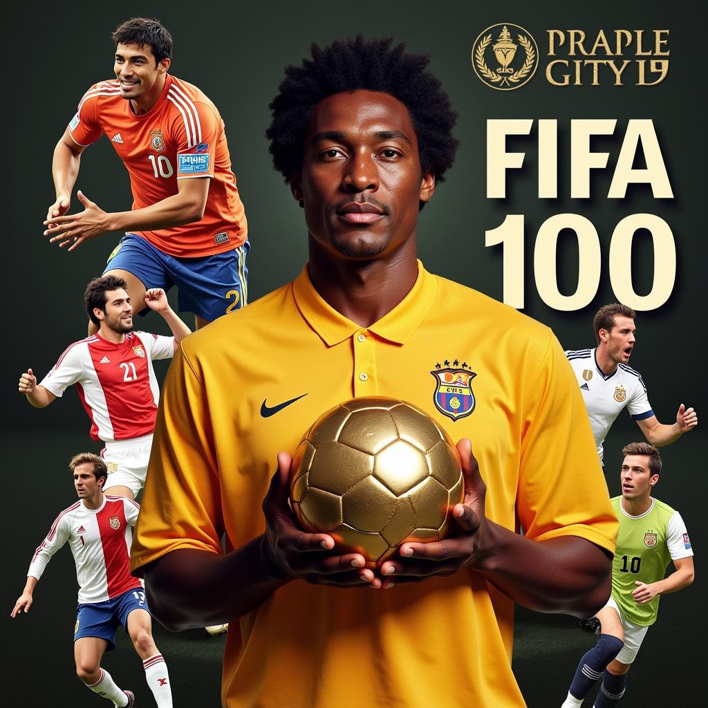 Pele's Top 100 Players: Cover Image