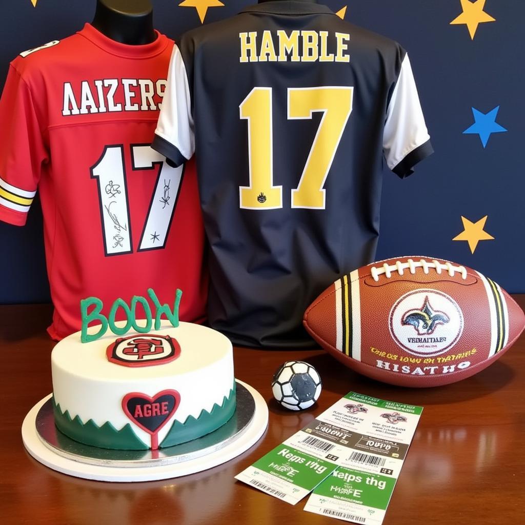 Personalized Football Gifts for Birthday Celebrations