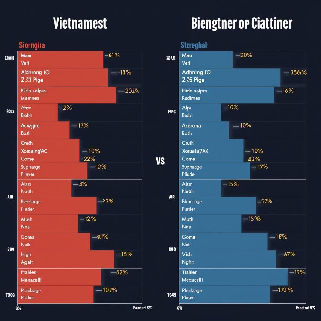 Comparing Players Using Vietnamese Stats Images in PES 2017