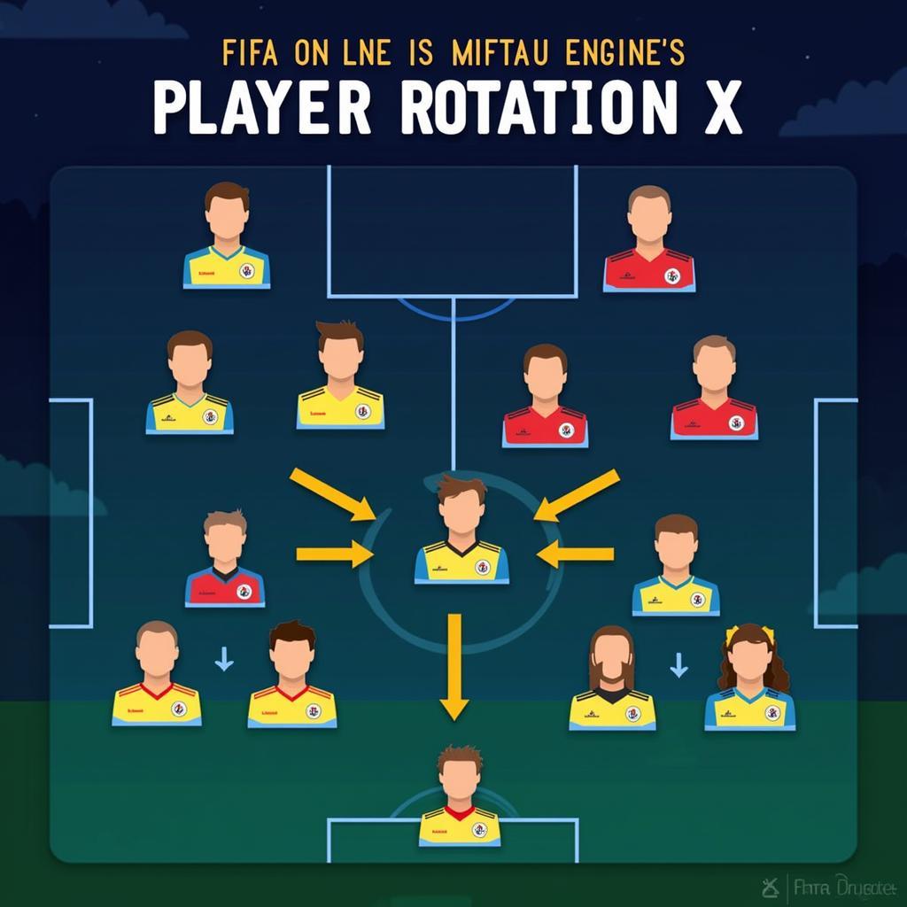 Player Rotation Strategy in FIFA Online 3