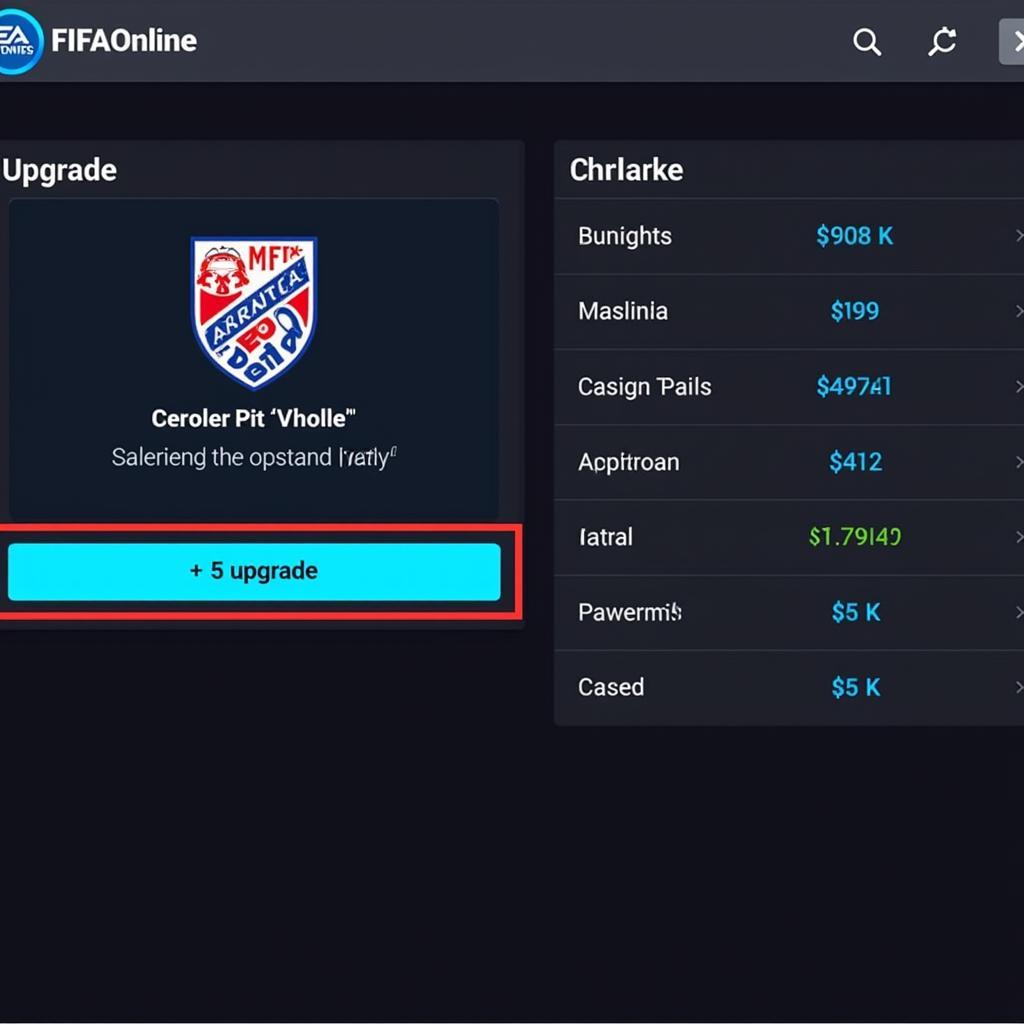 FIFA Online 4 +5 Upgrade Strategies