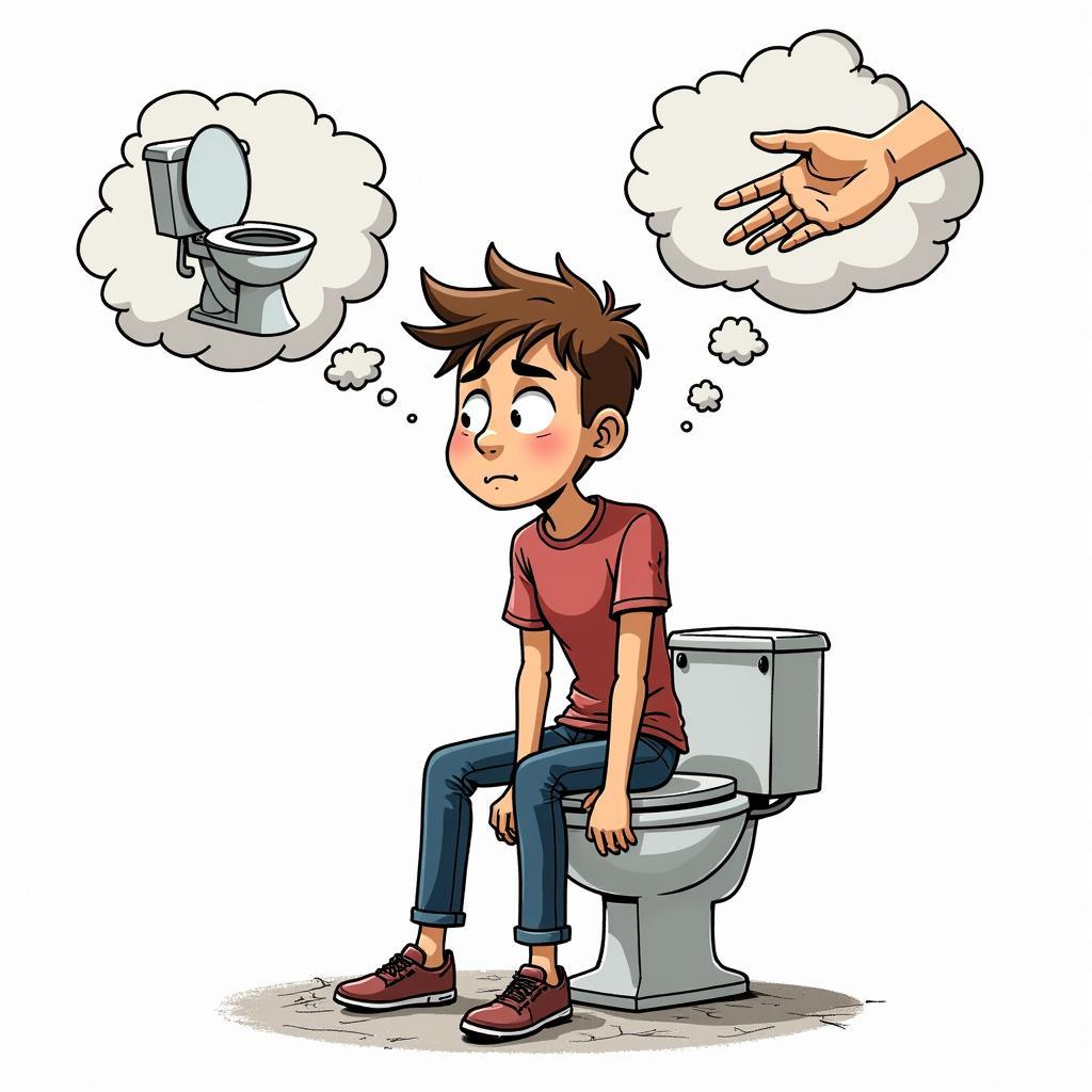 The Dilemma of Choosing Between Pooping and Masturbation