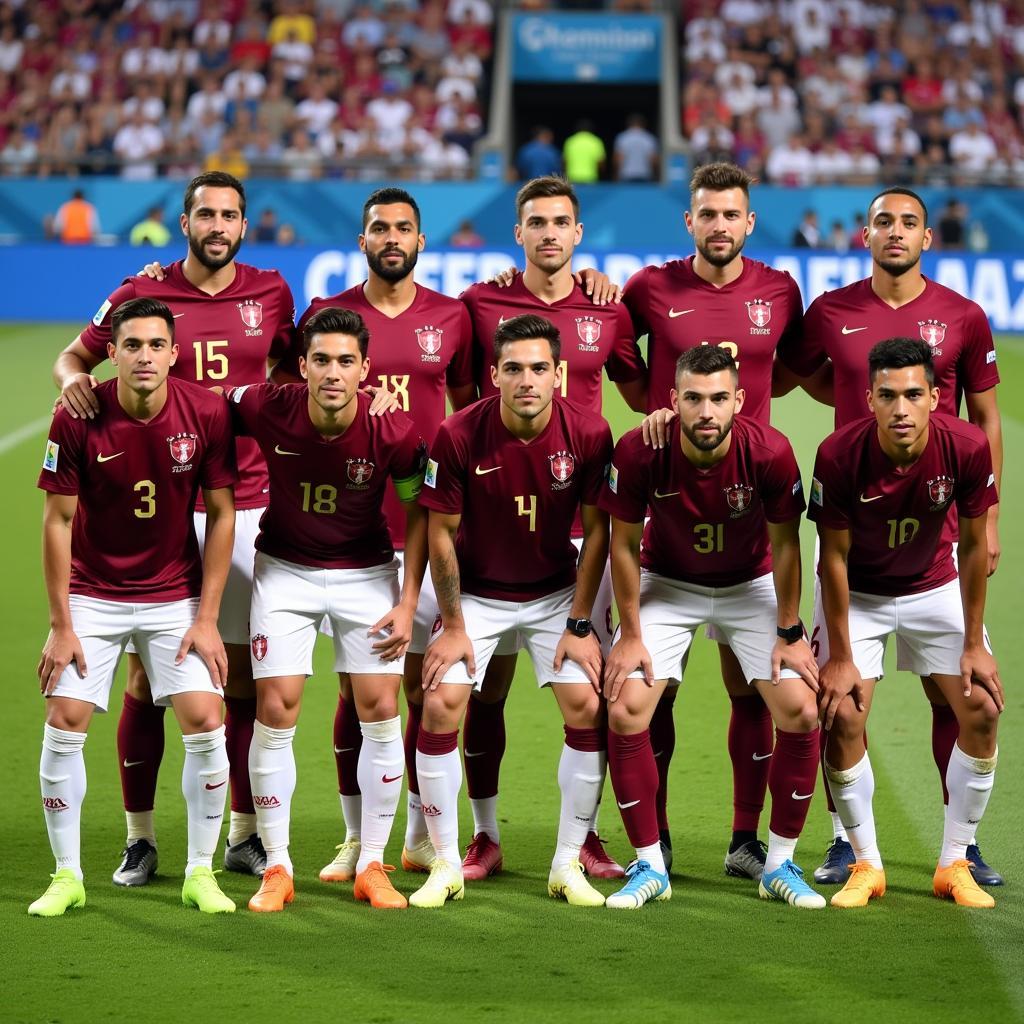 Qatar National Team Squad Photo 2022