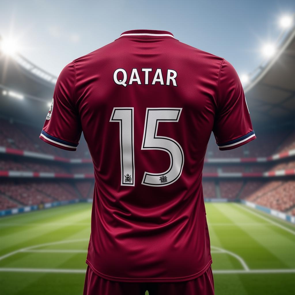 Qatar National Team Jersey Number 15