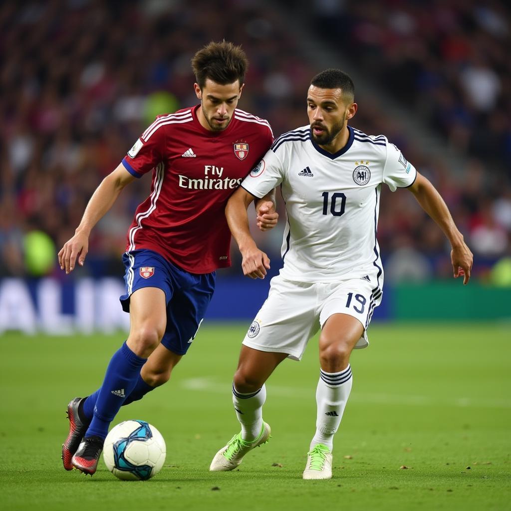 Rafael Donato showcasing his skills on the field