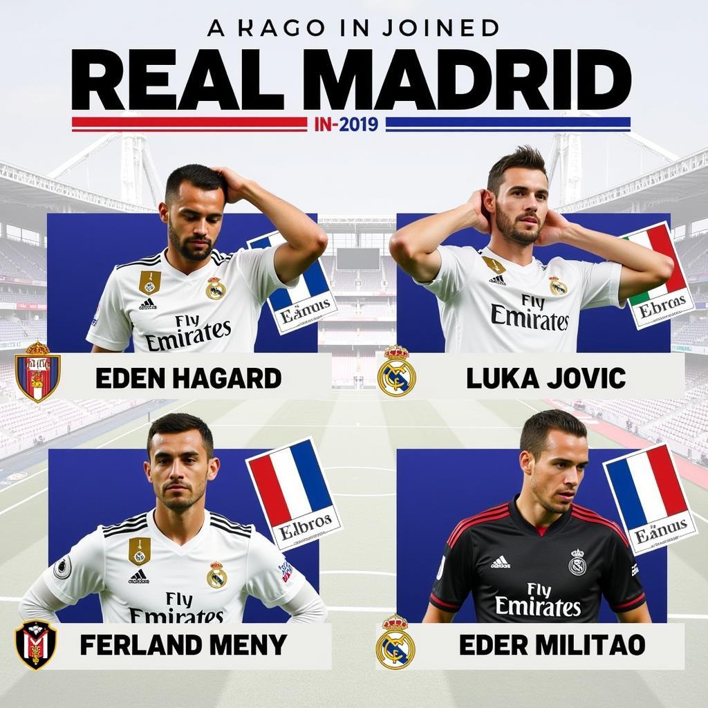 Real Madrid 2019 Transfers Overview