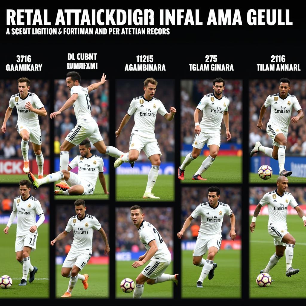 Real Madrid FO4 players demonstrating attacking prowess