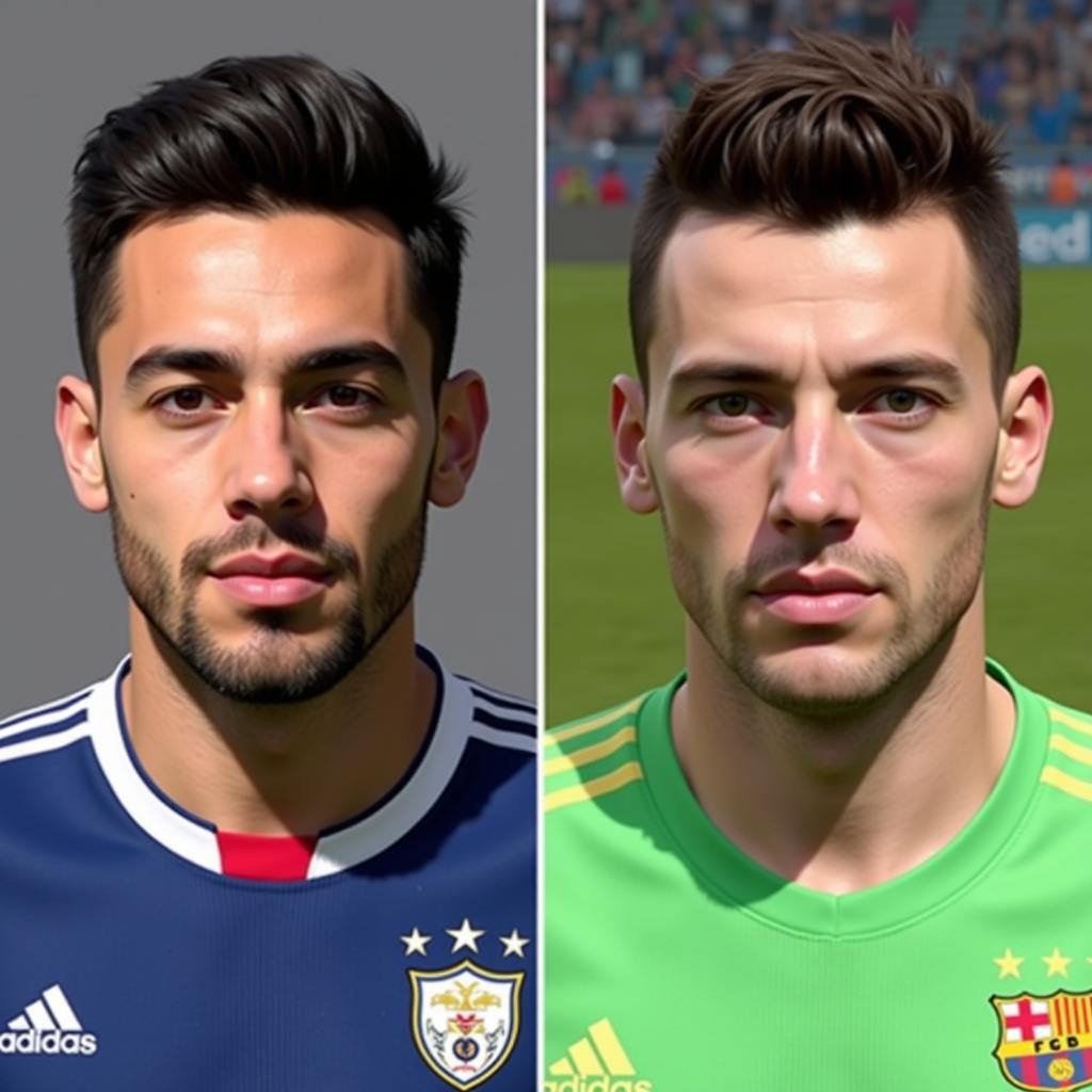 Real-World Footballer Looks in FIFA 17