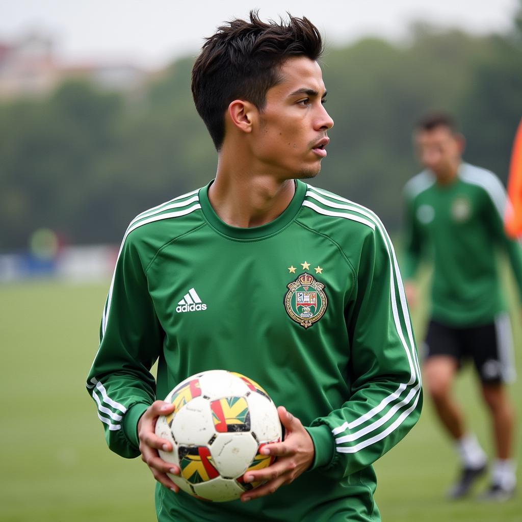 Cristiano Ronaldo at Sporting Lisbon