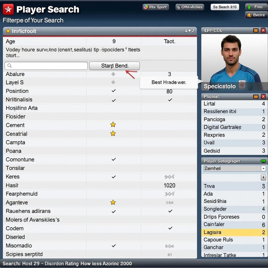 Scouting Players in PES 2013