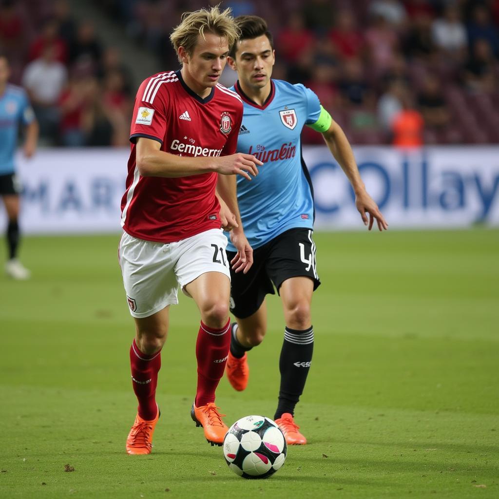 Sergi Samper playing for Vissel Kobe