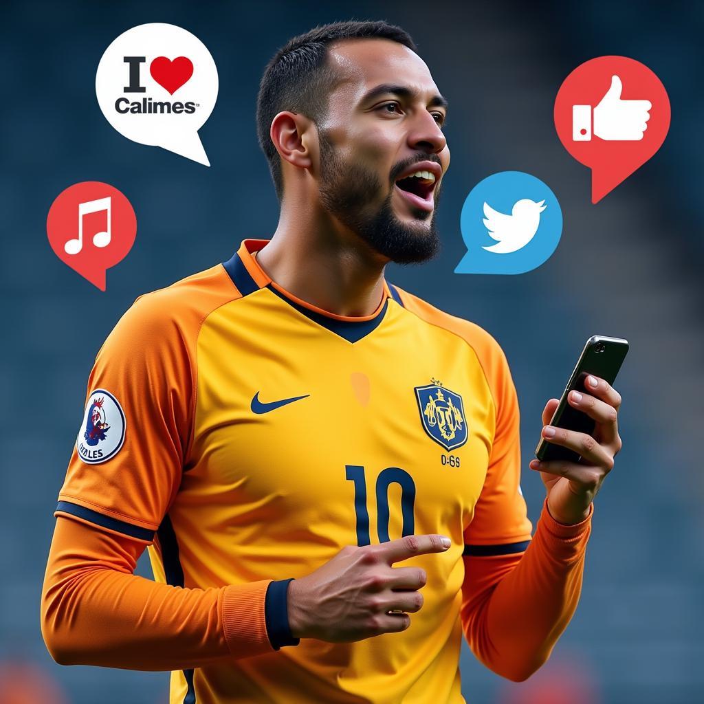 Social Media's Influence on Football Celebrations