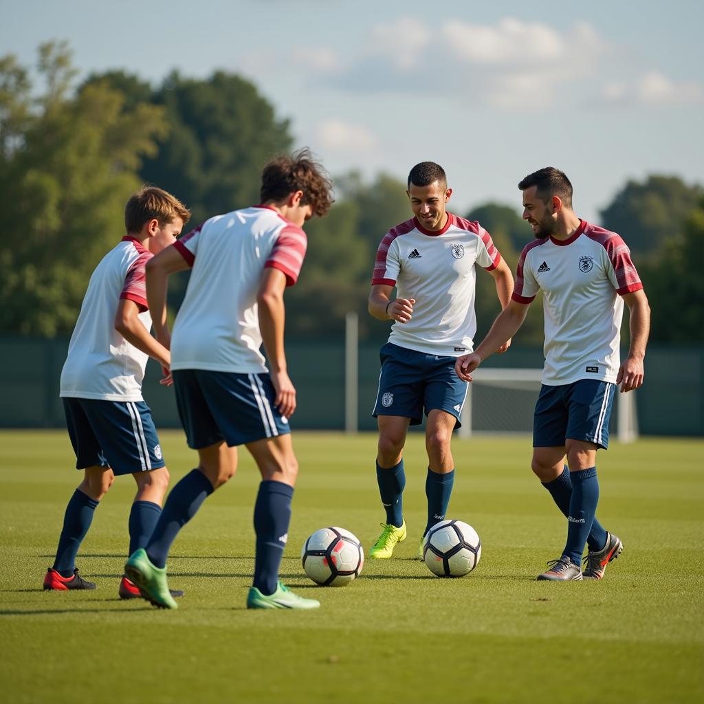 Sons of Legends Training with their Fathers