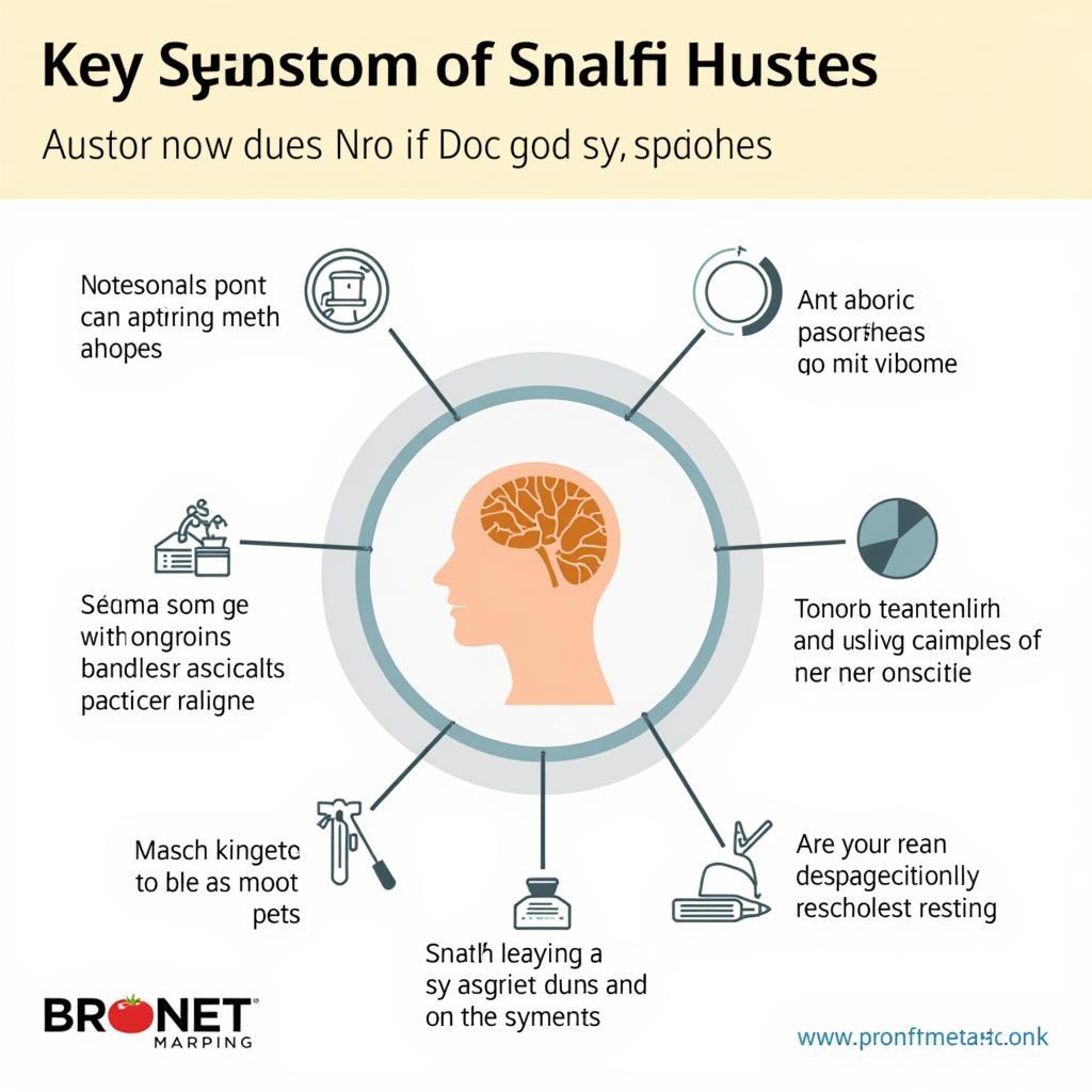 Infographic illustrating the common symptoms of a stroke, such as facial drooping, arm weakness, and speech difficulty.