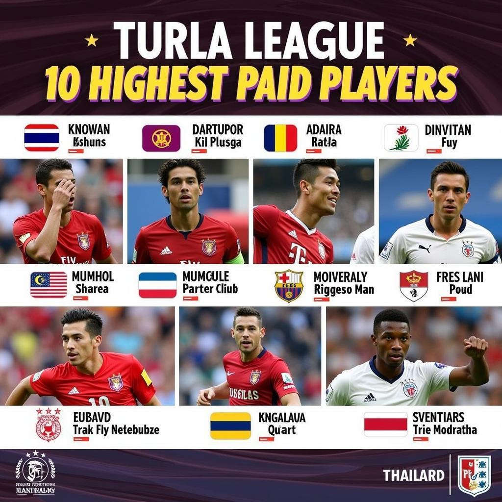 Top Earners in the Thai League