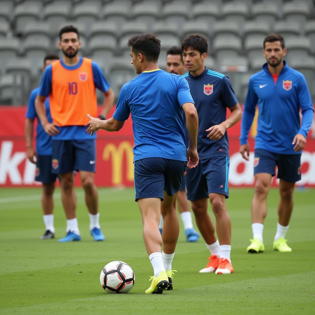 Thai National Team Training Session