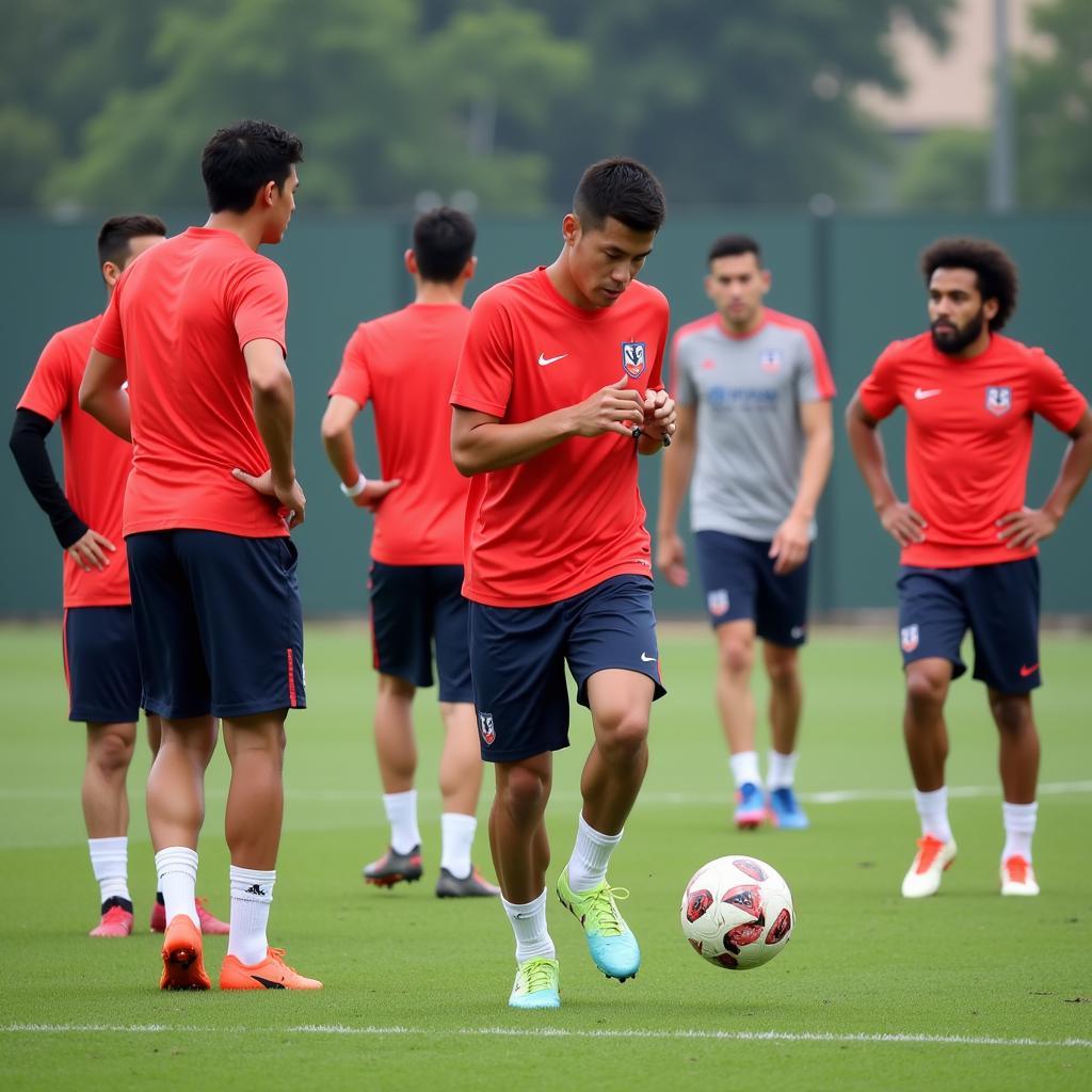 Thai National Team Training Session