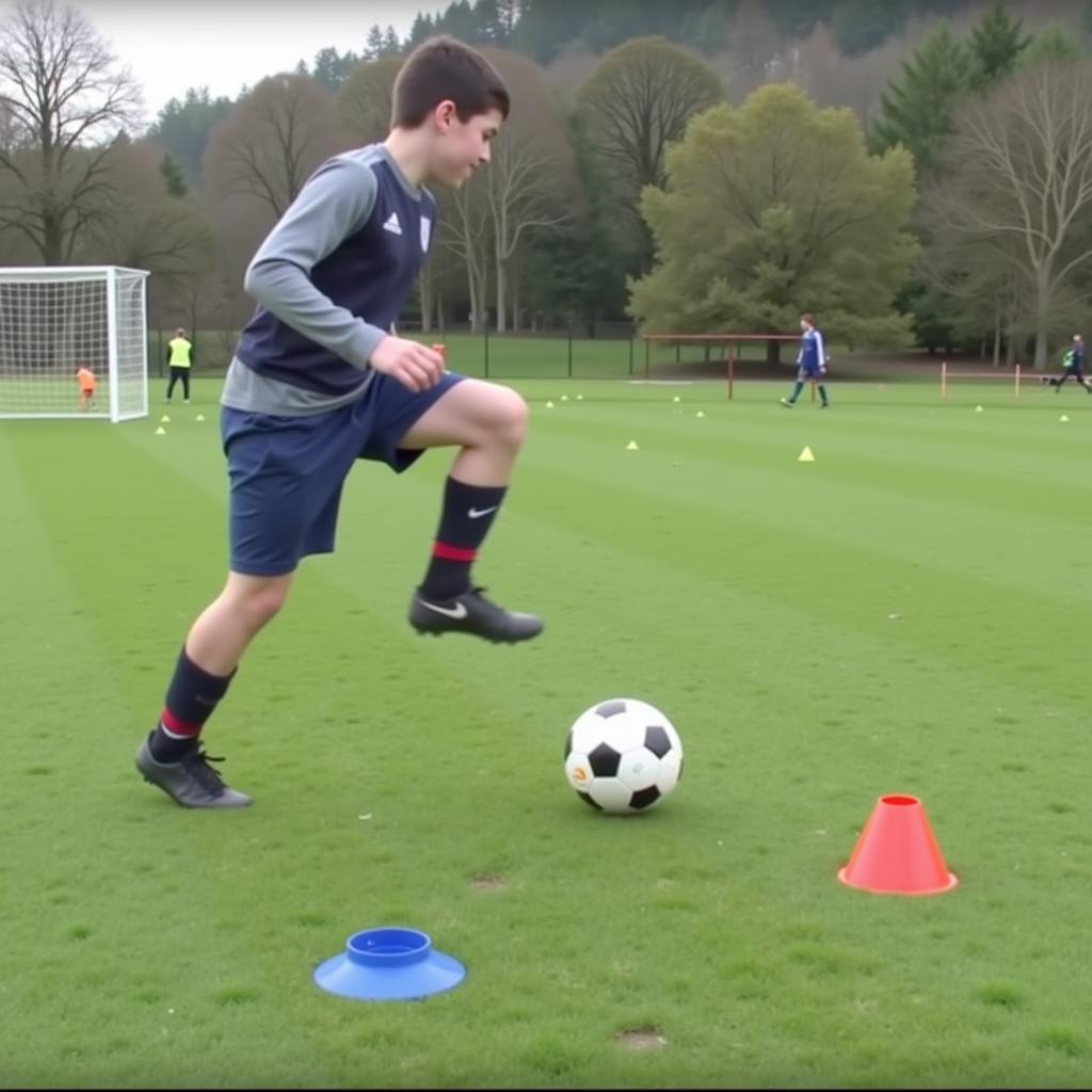 Tiny Footballers showcasing impressive skills in Episode 10