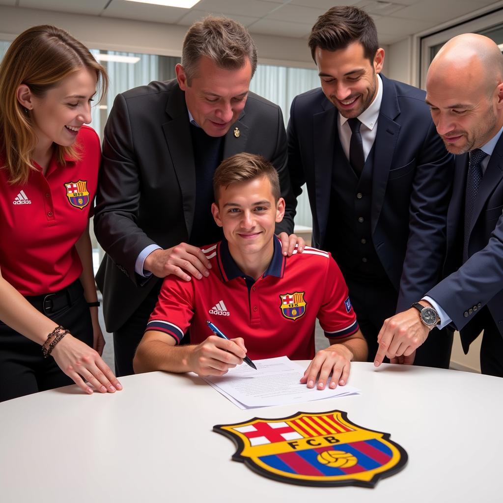 U23 Player Signing Contract