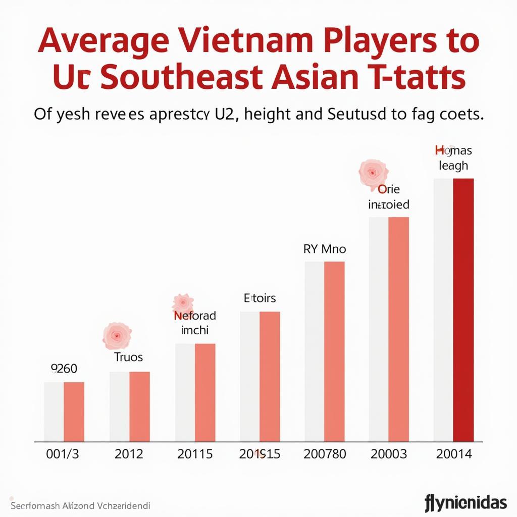 U23 Vietnam Player Height Comparison