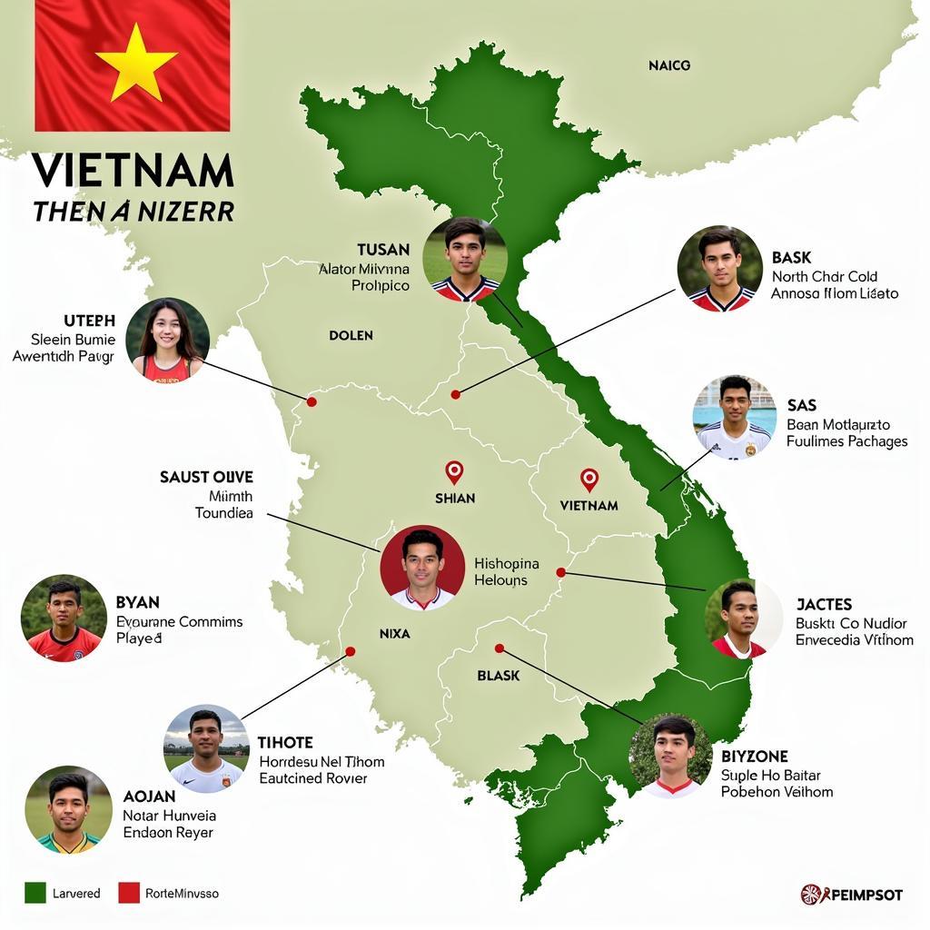 U23 Vietnam Players from Northern Provinces