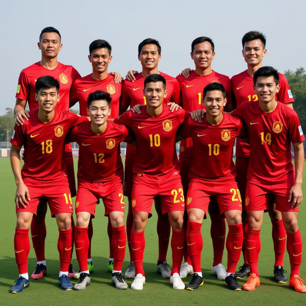 U23 Vietnam Team Photo