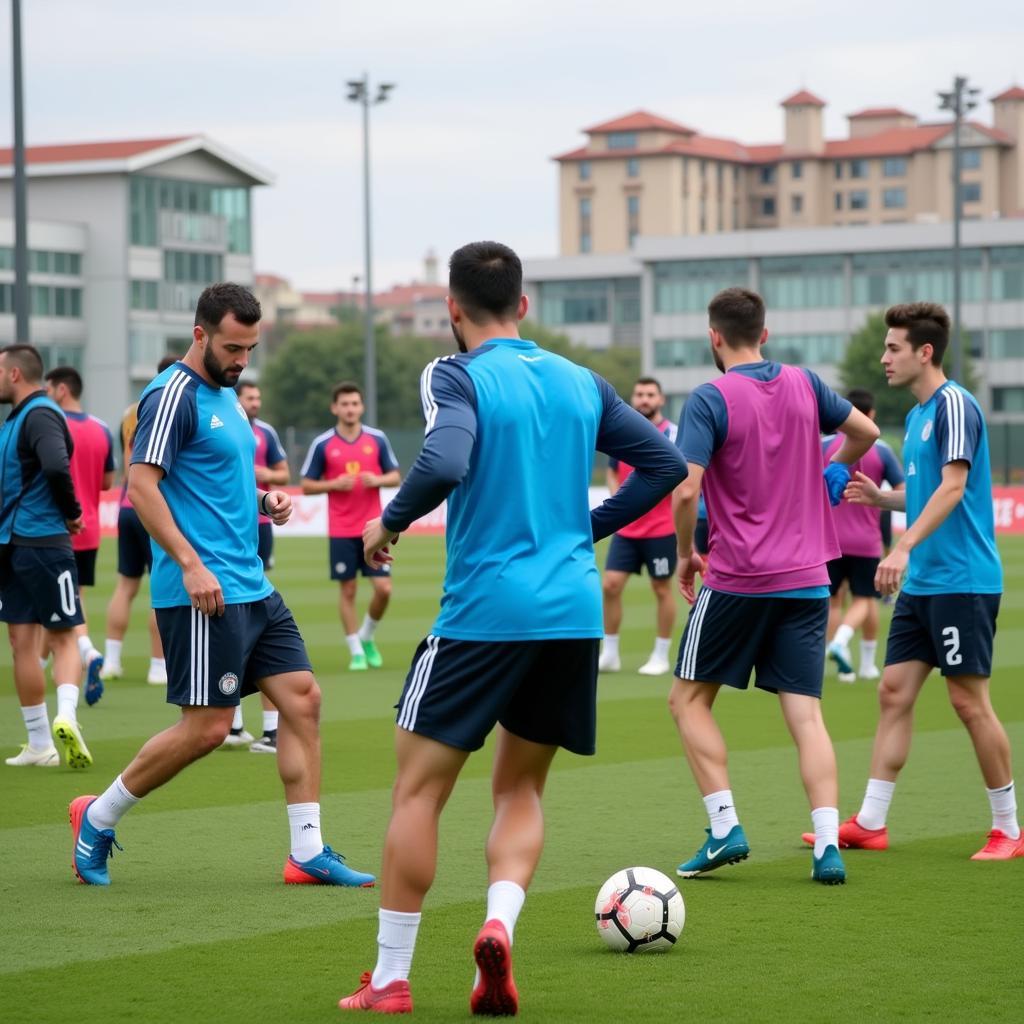 Uzbekistan U23 Training Session