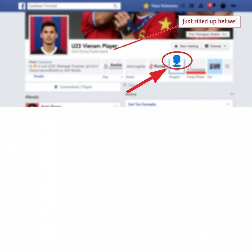 Identifying verified Facebook pages of U23 Vietnam players is crucial for connecting with authentic profiles.