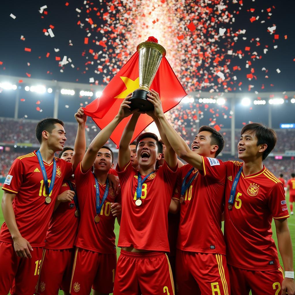 Vietnam Celebrating SEA Games Victory