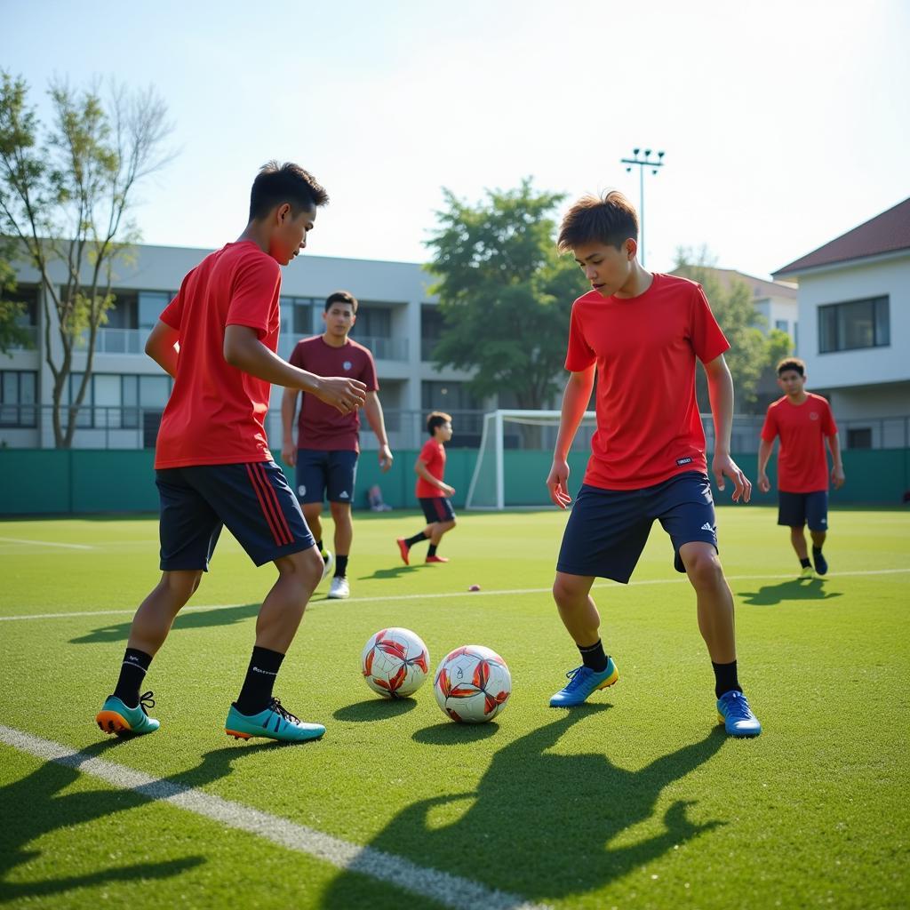 Vietnam Football Youth Academy Training