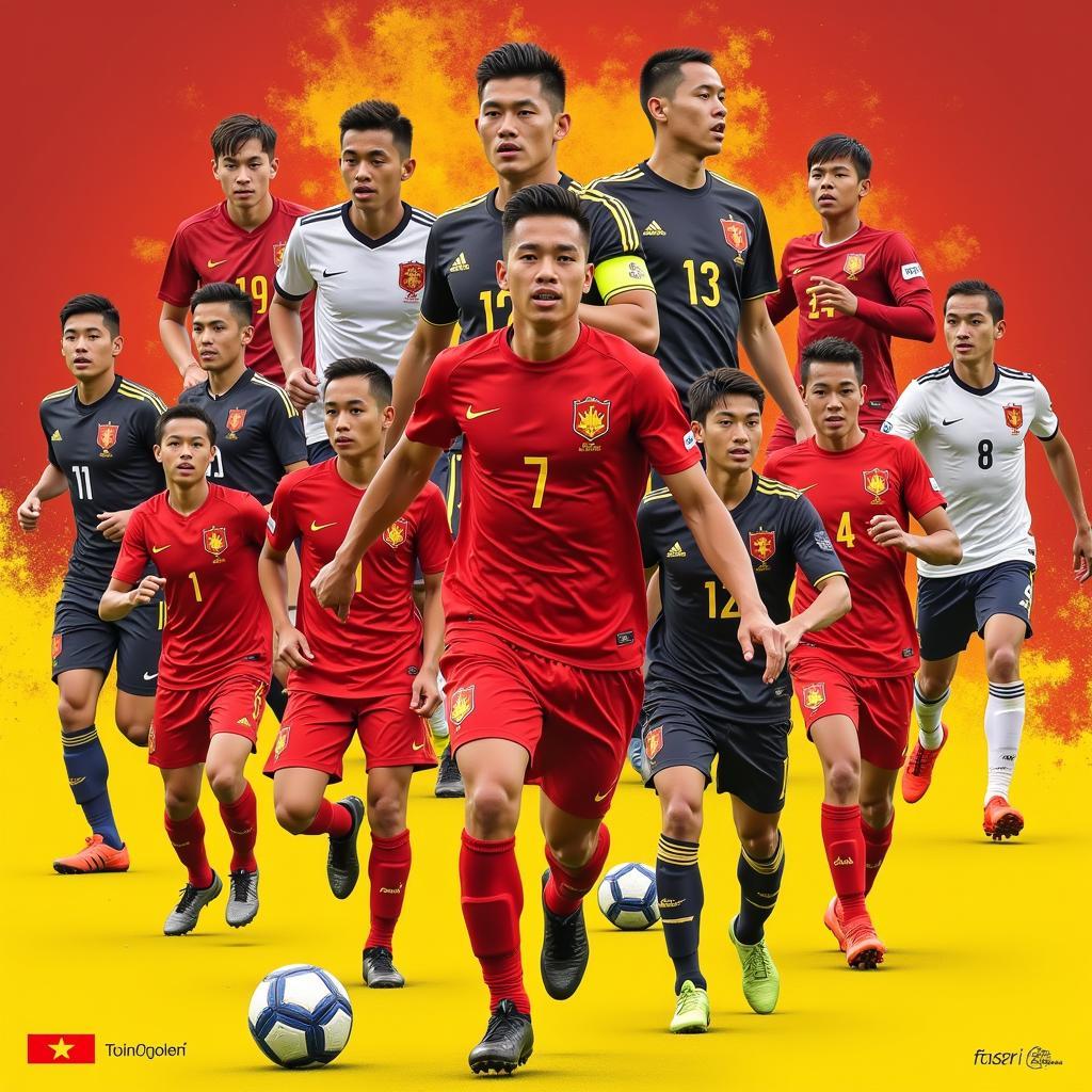 Rising Stars of the Vietnam National Football Team