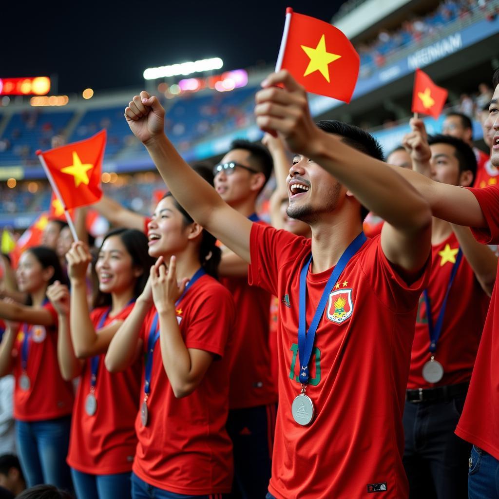 Vietnam U20 Team Supporters