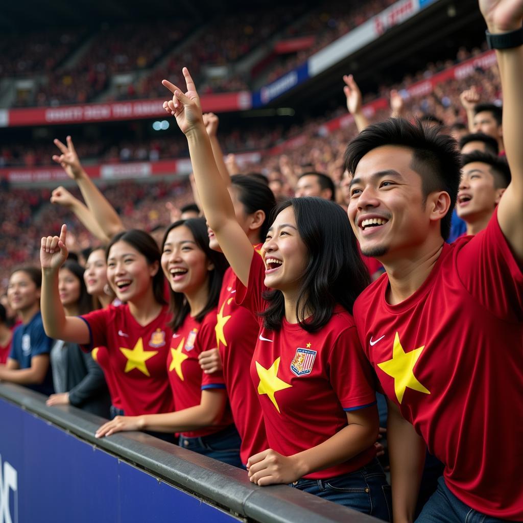 Vietnamese Fans at an MLS Game