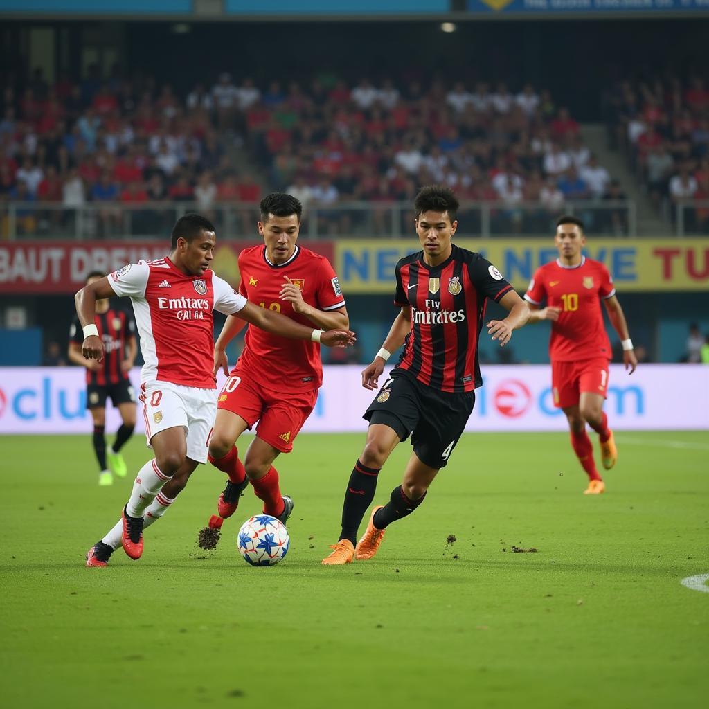 Vietnamese Football League Action