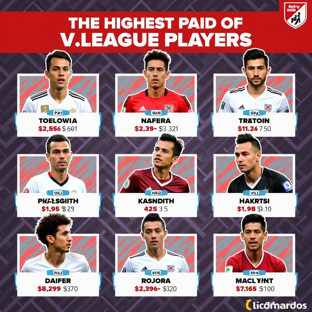 V.League Highest Paid Players