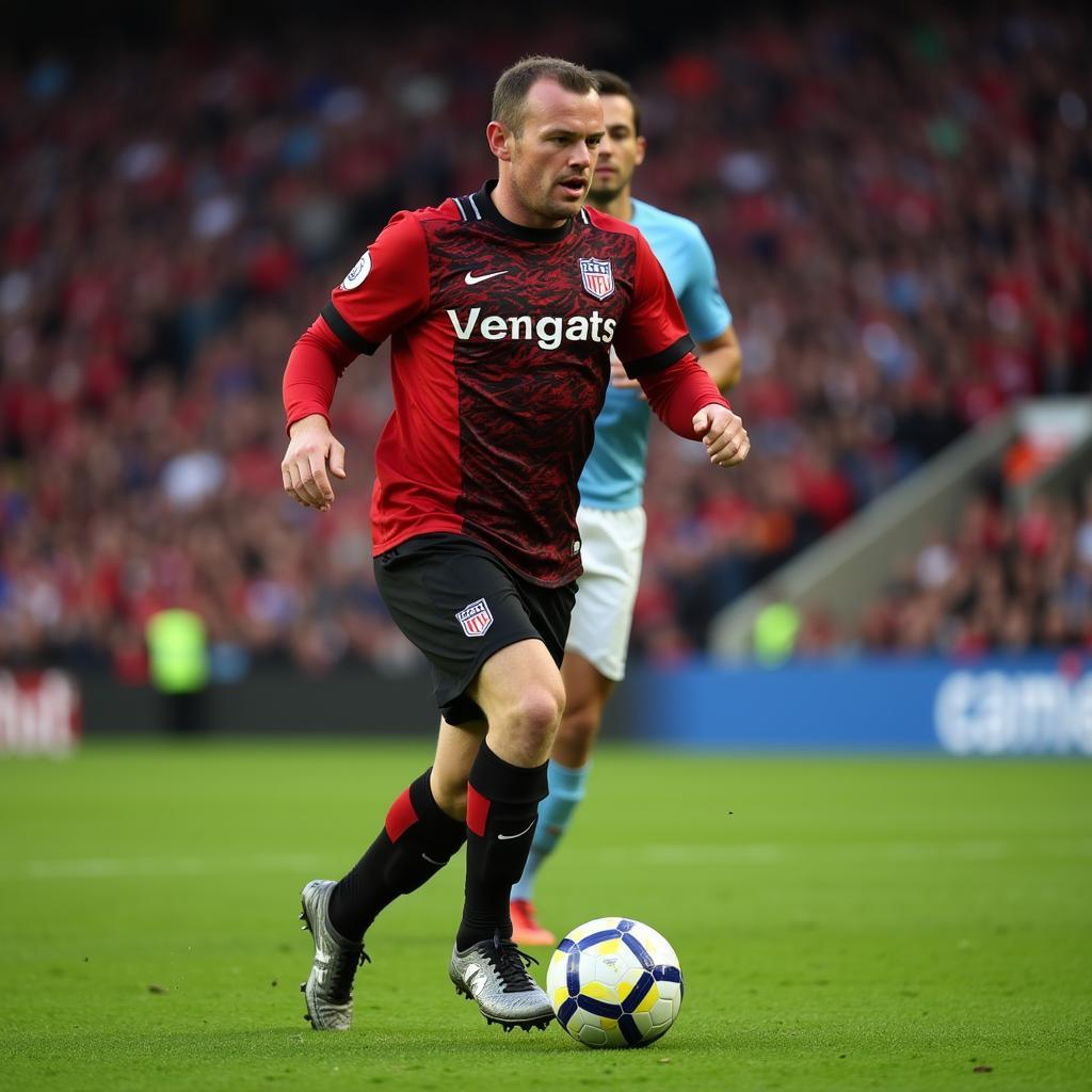 Wayne Rooney playing for DC United