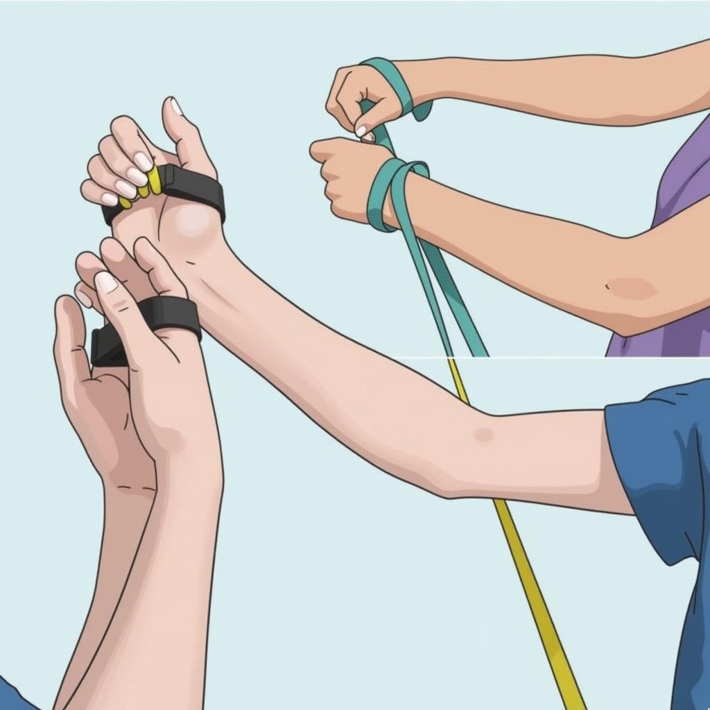 Performing Wrist Exercises for Rehabilitation