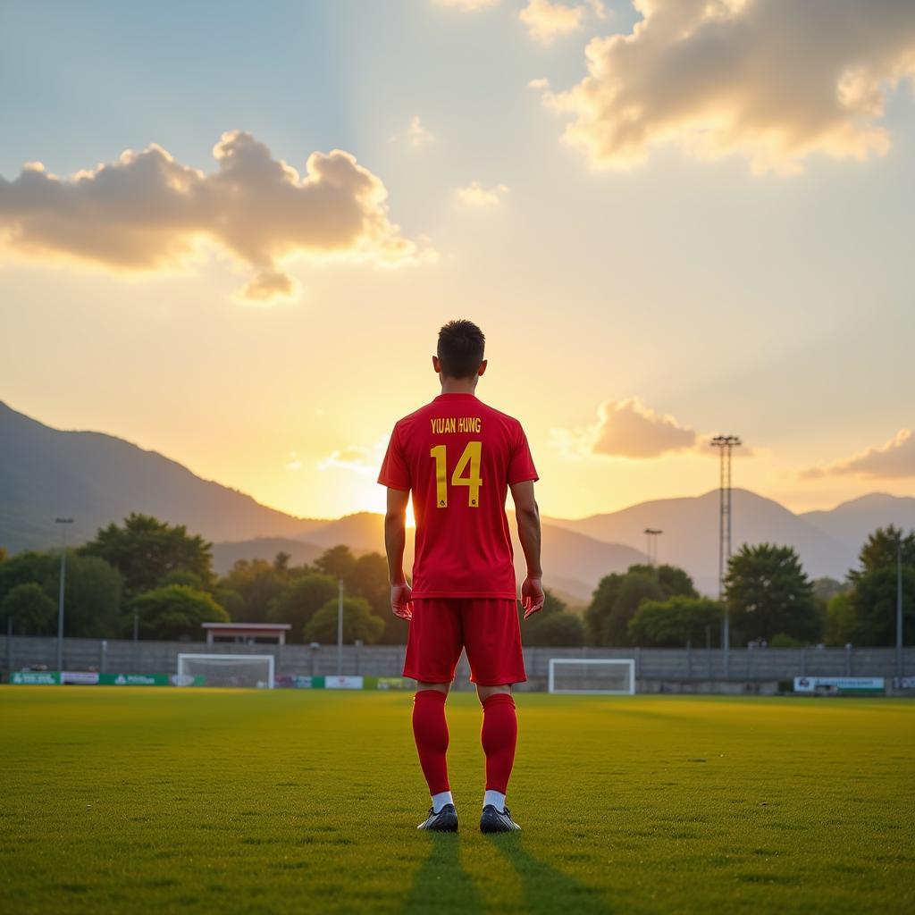 Xuan Hung representing the future of Vietnamese football