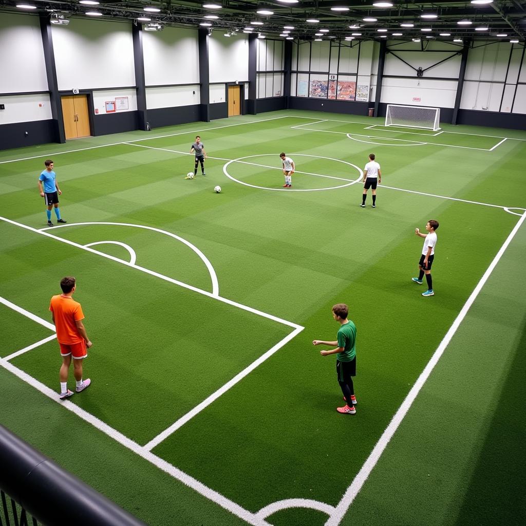 State-of-the-art youth football academy facilities